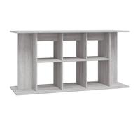vidaXL Supporto Acquario 120x40x60 cm Legno Multistrato Grigio Sonoma