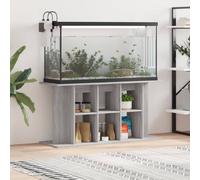 vidaXL Supporto Acquario 120x40x60 cm Legno Multistrato Grigio Sonoma