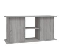 vidaXL Supporto Acquario 121x41x58 cm Legno Multistrato Grigio Sonoma