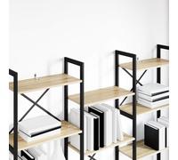 vidaXL Supporto Anti Ribaltamento 12 pcs Argento 74,5 x 15 x 32 mm