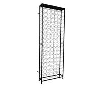 vidaXL Supporto Metallo 108 Bottiglie Vino Cantinetta Cantina Portabottiglie