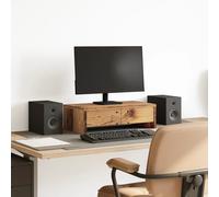 vidaXL Supporto Monitor con Cassetti Legno 50x27x15 cm in Truciolato
