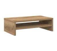 vidaXL Supporto Monitor Rovere Artigianale 42x24x13 cm Multistrato, Supporto per Computer, Supporto per Tastiera, Supporto per Laptop da Tavolo