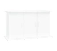 Supporto acquario 101x41x58 cm legno multistrato bianco lucido