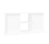 vidaXL Supporto per Acquario 121x41x58 cm in Legno Multistrato Bianco