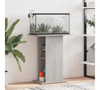 vidaXL Supporto per Acquario 60,5x36x72,5 cm Multistrato Grigio Sonoma