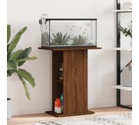 vidaXL Supporto per Acquario 60,5x36x72,5cm Multistrato Rovere Marrone