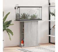 vidaXL Supporto per Acquario 75x36x72,5 cm Multistrato Grigio Sonoma