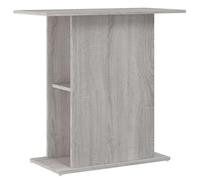vidaXL Supporto per Acquario 75x36x72,5 cm Multistrato Grigio Sonoma, Mobile per Acquario, Supporto per Acquario in Legno, mobiletto per Acquario