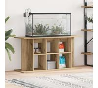 vidaXL Supporto per acquario artigianale in rovere 120x40x60 cm in legno ingegnerizzato