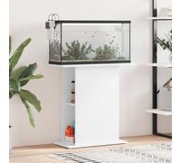 vidaXL Supporto per acquario bianco 75x36x72,5 cm in legno ingegnerizzato