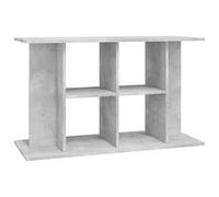 Supporto acquario 100x40x60 cm legno multistrato grigio cemento