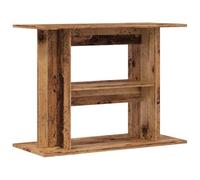 Supporto per acquario in legno antico 80x35x60 cm in legno ingegnerizzato