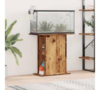 vidaXL Supporto per Acquario Legno Antico 36x75x72,5cm in Truciolato