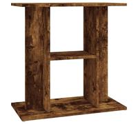 Supporto per acquario in rovere affumicato 60x30x60 cm in legno ingegnerizzato