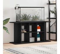 vidaXL Supporto per acquario in rovere nero 120x40x60 cm in legno ingegnerizzato