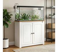 vidaXL Supporto per Acquario PANAMA Bianco e marrone 81 x 36 x 73 cm
