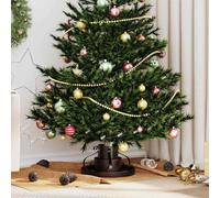 vidaXL Supporto per Albero di Natale Rame antico 40 x 40 x 20.5 cm