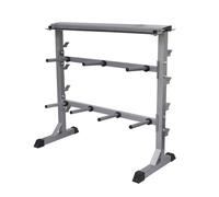 vidaXL Supporto per Bilanciere con Manubrio