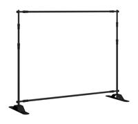 vidaXL Supporto per Fondale 254x243 cm in Acciaio