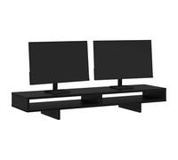vidaXL Supporto per Monitor Nero 100 x 27 x 15 cm Legno ingegnerizzato
