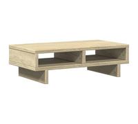 vidaXL Supporto per Monitor Rovere Sonoma 50x27x15 cm in Truciolato, Rialzo per Monitor, Supporto per Monitor per scrivania, Rialzo per Supporto per Monitor