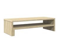vidaXL Supporto per Monitor Rovere Sonoma 54x22x15 cm in Truciolato, Rialzo per Monitor