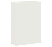 vidaXL Portaombrelli Bianco Legno Media Stoccaggio Portaombrelli