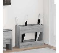 vidaXL Supporto per Ombrellone Grigio Sonoma 65 x 24 x 50 cm