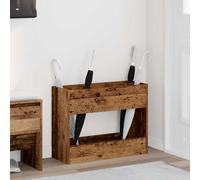 vidaXL Supporto per Ombrellone Legno vecchio 65 x 24 x 50 cm