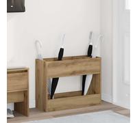 vidaXL Supporto per Ombrellone Rovere artigianale 65 x 24 x 50 cm