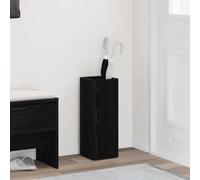 vidaXL Supporto per Ombrellone Rovere Nero 20 x 20 x 55,5 cm