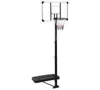 vidaXL Supporto per Pallacanestro Trasparente 256-361 cm Policarbonato