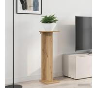 vidaXL Supporto per piante 2 pz Rovere Artigianale 25 x 25,5 x 80,5 cm