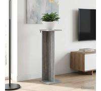 vidaXL Supporto per piante 2 pz Sonoma grigio 25 x 25,5 x 80,5 cm
