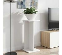 vidaXL Supporto per piante 2 pz Bianco 25 x 25,5 x 60,5 cm