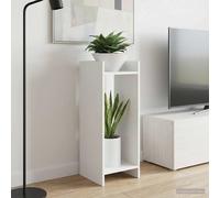 vidaXL Supporto per piante 2 pz Bianco 30 x 30 x 80 cm