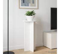 vidaXL Supporto per piante 2 pz Bianco Lucido 40 x 40 x 80 cm