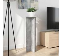 vidaXL Supporto per piante 2 pz Grigio Cemento Ø40 x 100 cm