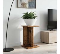 vidaXL Supporto per piante 2 pz Legno antico 25 x 25,5 x 40,5 cm