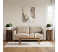 vidaXL Supporto per piante 2 pz Legno antico 30,5 x 30 x 43 cm