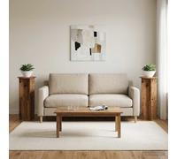 vidaXL Supporto per piante 2 pz Legno antico Ø40 x 100 cm