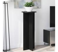 vidaXL Supporto per piante 2 pz Nero Ø40 x 100 cm Legno ingegnerizzato