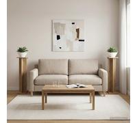 vidaXL Supporto per piante 2 pz Rovere Artigianale