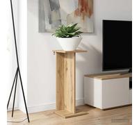 vidaXL Supporto per piante 2 pz Rovere Artigianale 25 x 25,5 x 60,5 cm