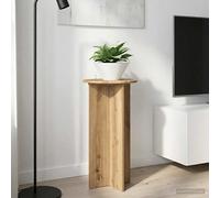 vidaXL Supporto per piante 2 pz Rovere Artigianale 40 x 40 x 80 cm