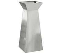 vidaXL Supporto per Piante Acciaio zincato 40 x 40 x 101 cm Vasi