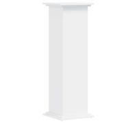 vidaXL Supporto per Piante Bianco 33x33x100 cm in Truciolato, Supporto per Fiori, Supporto per vasi per Piante, Supporto per vasi per Piante