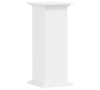 vidaXL Supporto per Piante Bianco 33x33x80 cm in Legno Multistrato