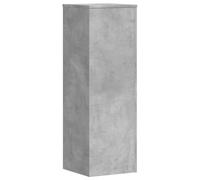 vidaXL Supporto per Piante Grigio 33x33x100 cm in Truciolato